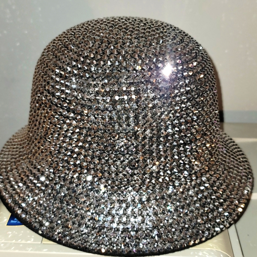 Rhinestone Bucket Hat